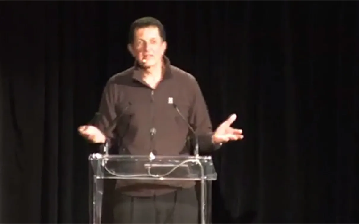 Anthony Gormley at the ROM. Video Thumbnail.
