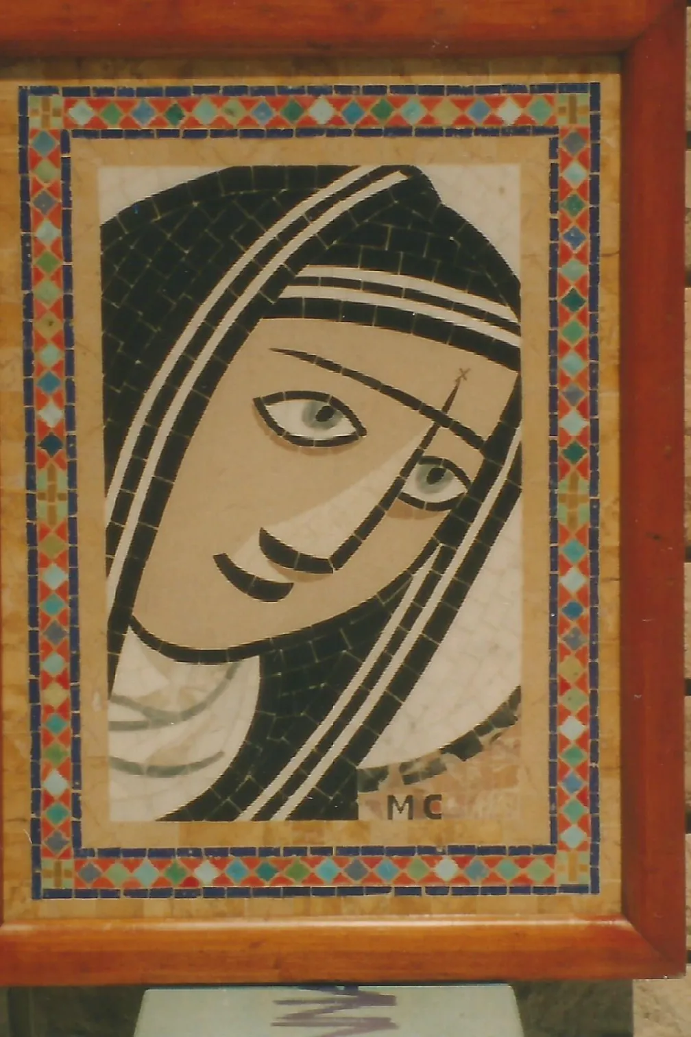 mosaic of nun