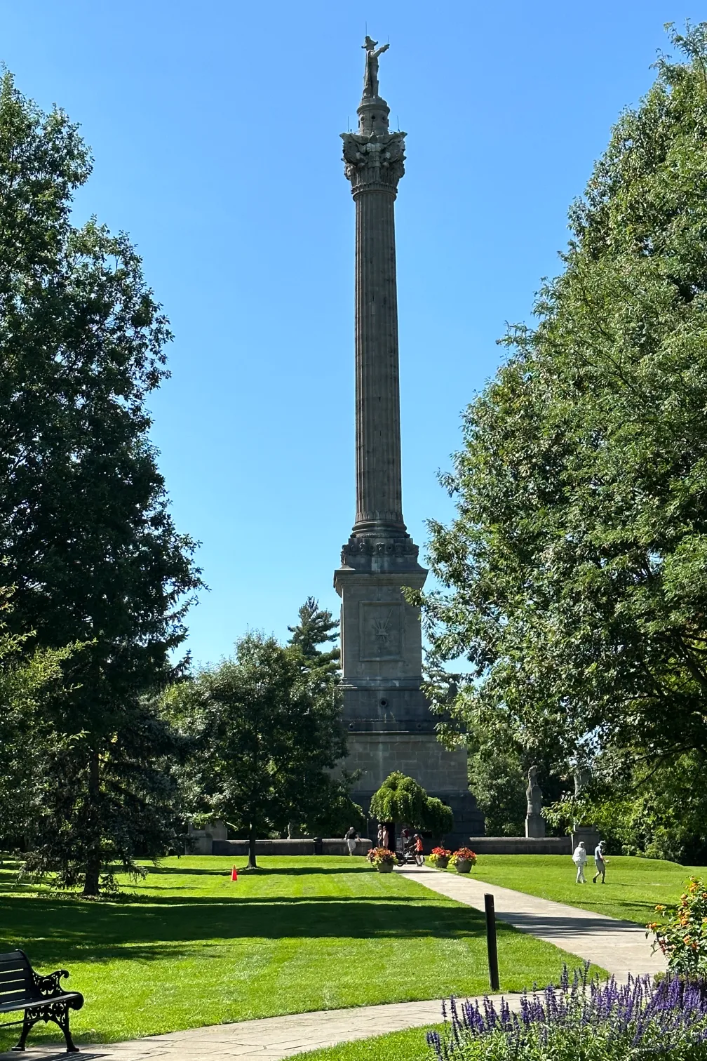 Brock’s Monument, Queen’s Heights, © C. Chandran.