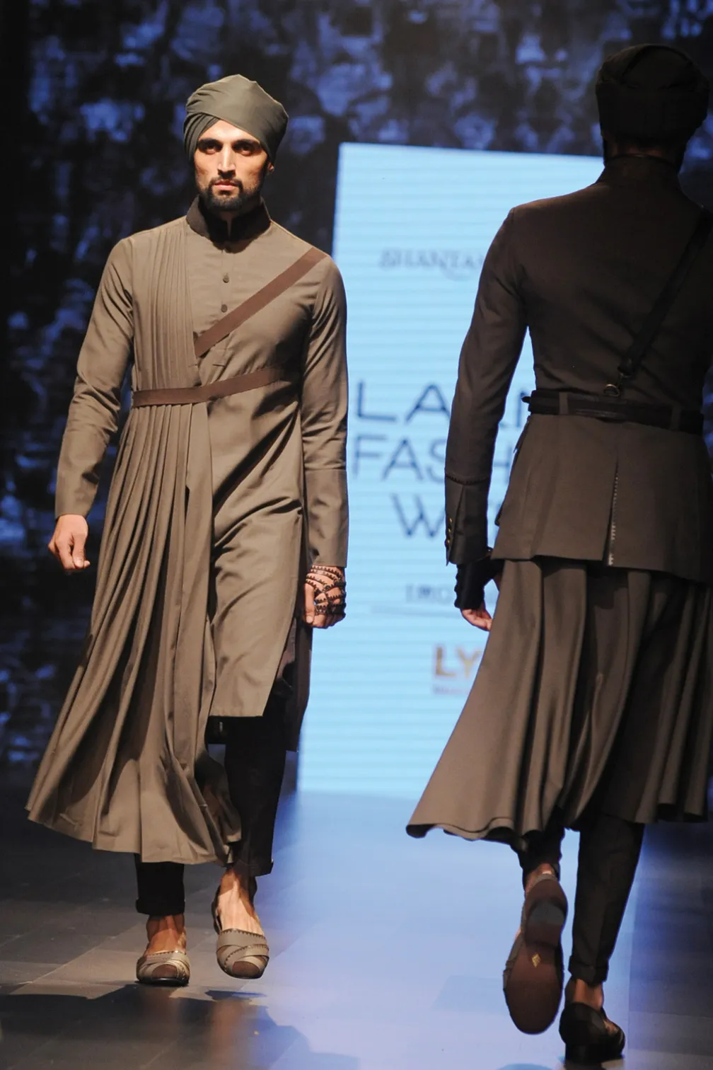 Man on runway