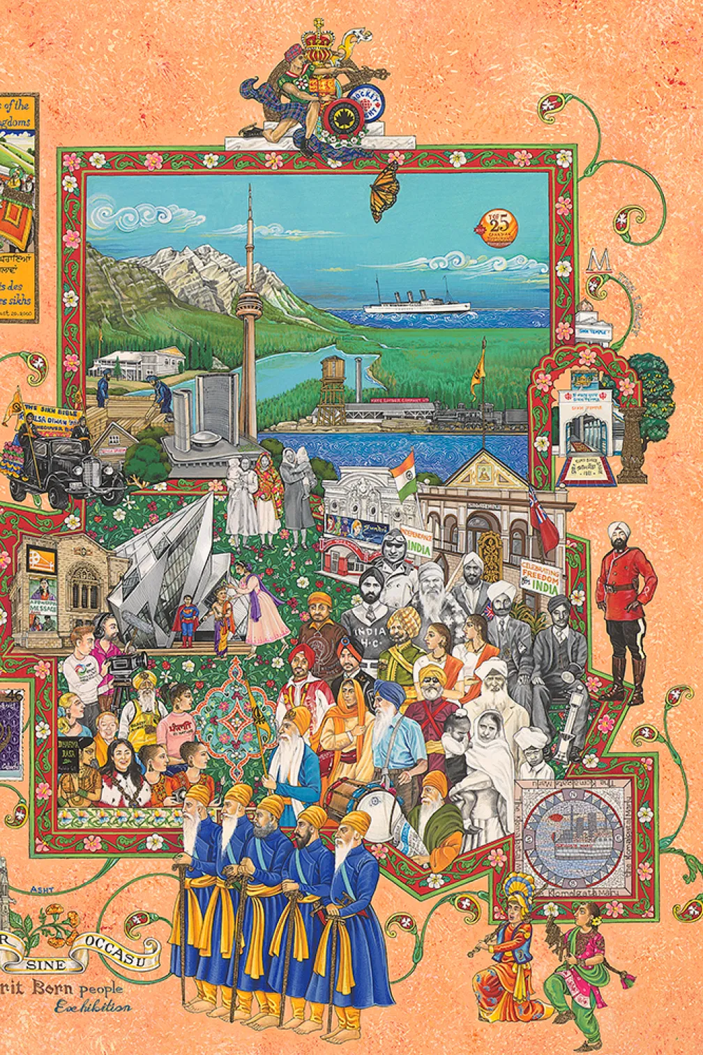 Sikhs in Canada, ROM ID: ROM 2010.53.1, Â© The Singh Twins