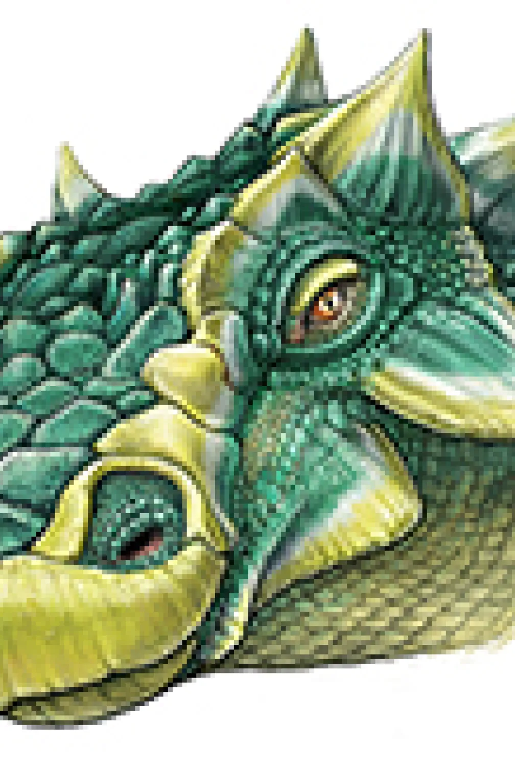 Illustration of Zuul's face
