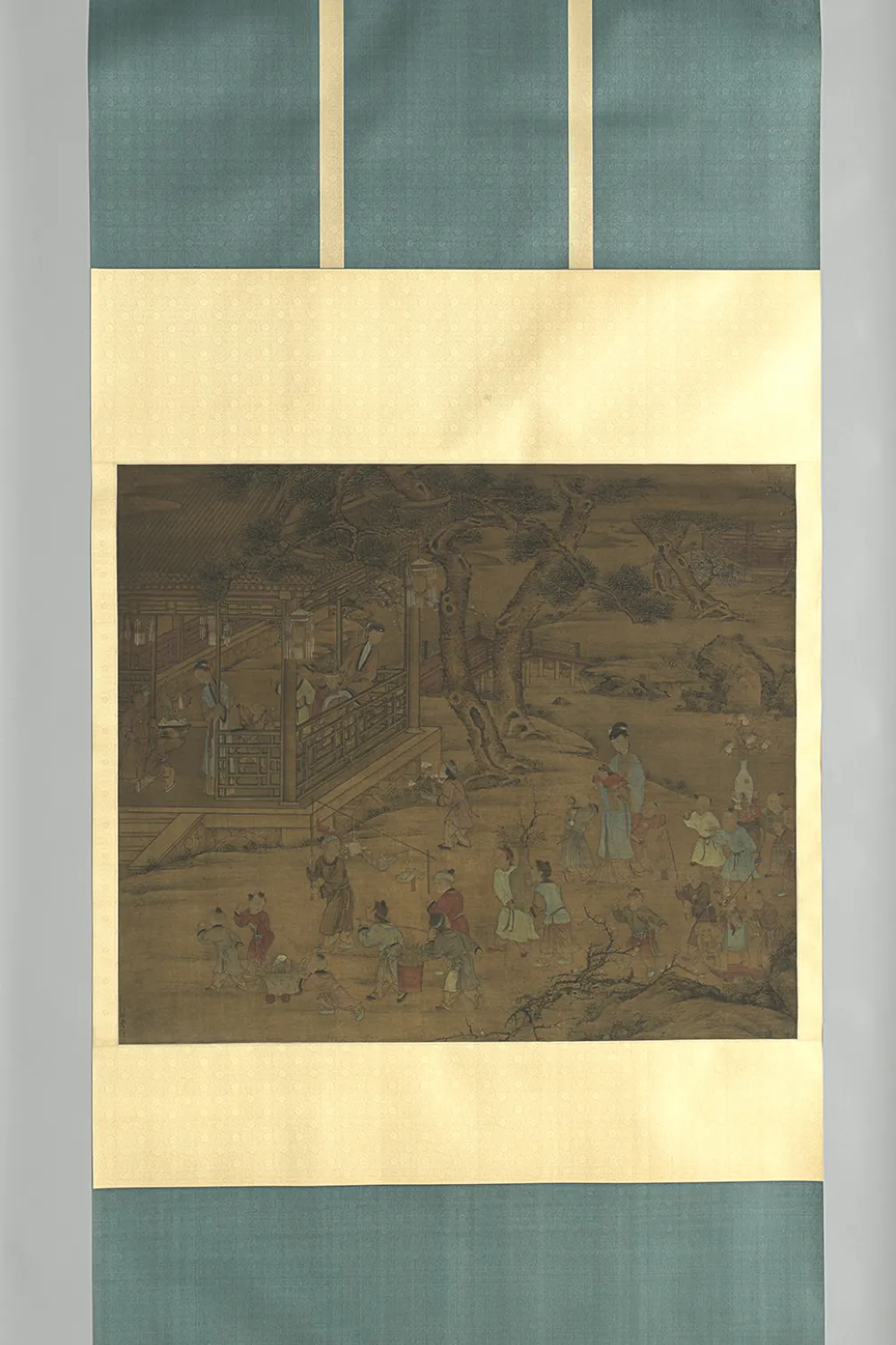 Peinture sur rouleau chinoise