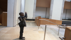 Child using his Cultural Access Pass, image courtesy of the ICC