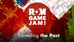 Logo for ROM Game Jam