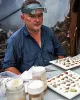 Pinning moths in Mulu National Park, Borneo, 2013