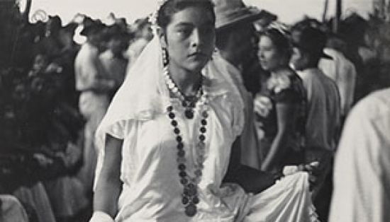 A Bride Dances, around 1937. Vintage gelatin silver print. Emilio Amero, Mexico (1901 - 1976). Emilio Amero Estate, Courtesy of the Solander Collection.