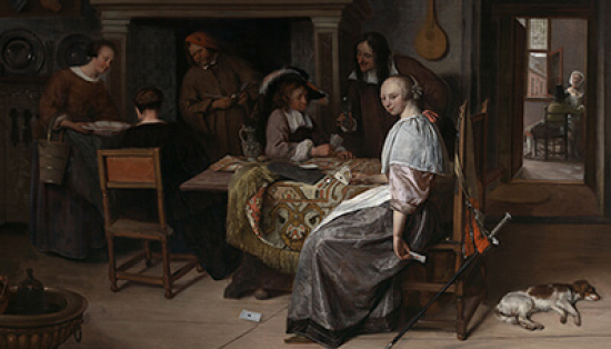 Rembrandt van Rijn, Portrait of Aeltje Uylenburgh.