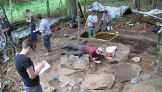 Mohegan Archaeological Field School in Connecticut.