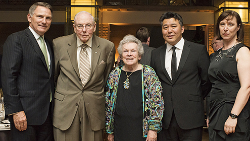 Chairs’ Reception, hosted by Won J. Kim, Chairman of the ROM Board of Trustees and Robert E. Pierce, Chairman of the ROM Board of Governors.