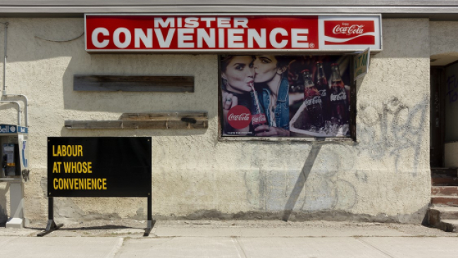 Mister convenience store front