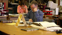 Dr. Ross Fox at the Glasgow City Archives