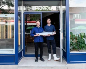 Jon Klip & Matt Taylor, Co-Founders of Affinity Fish. Image Credit: Toronto Life