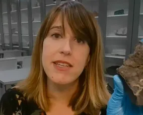 Veronica Di Cecco, Minerology Technician at ROM.