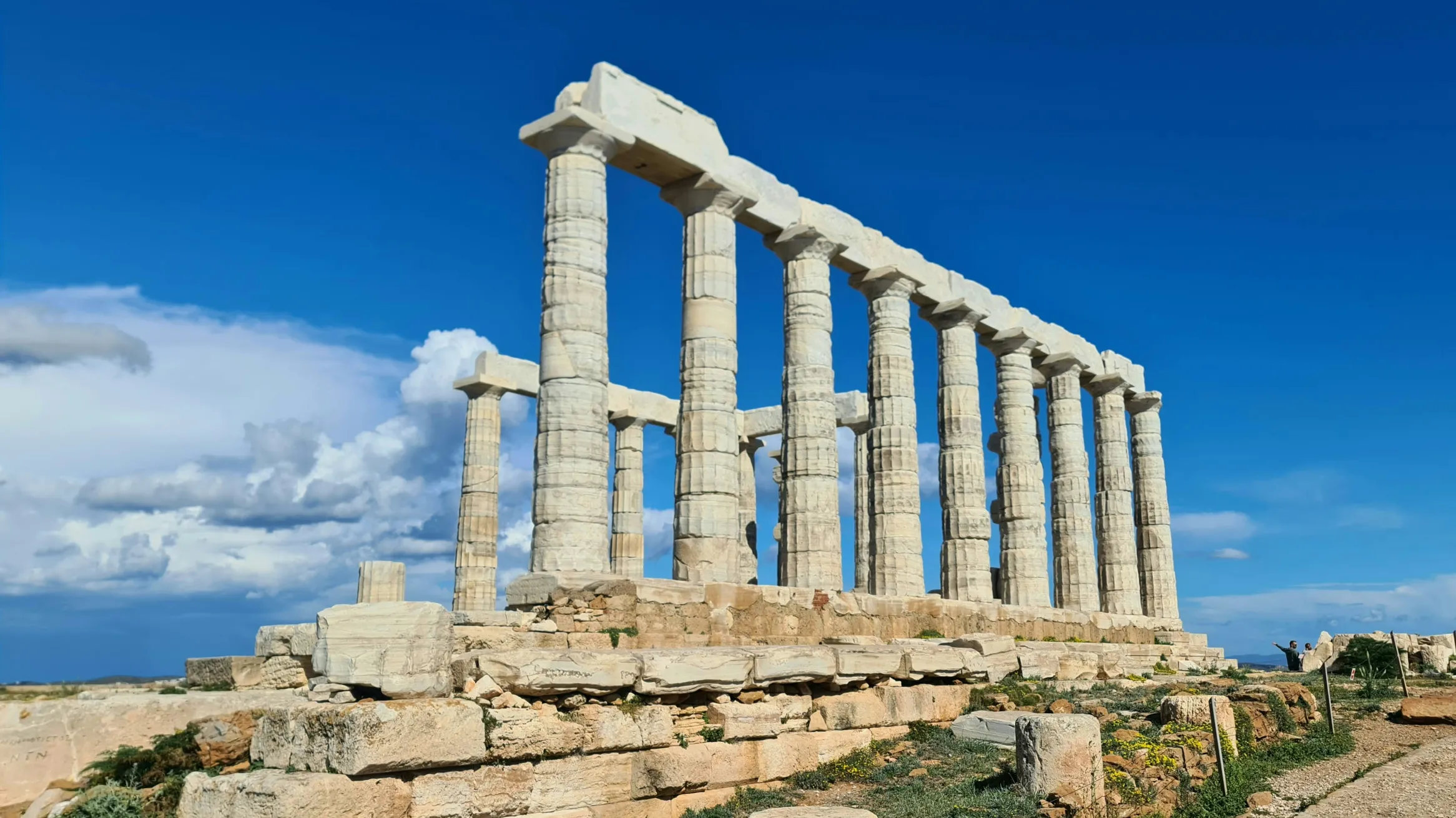 Temple of Poseidon, Sounion, Greece © Greece Newstart, 2023.