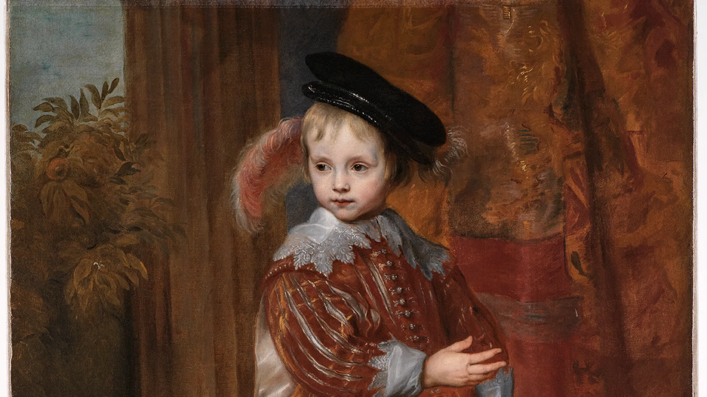 Portrait of Prince William II of Orange as a Child
