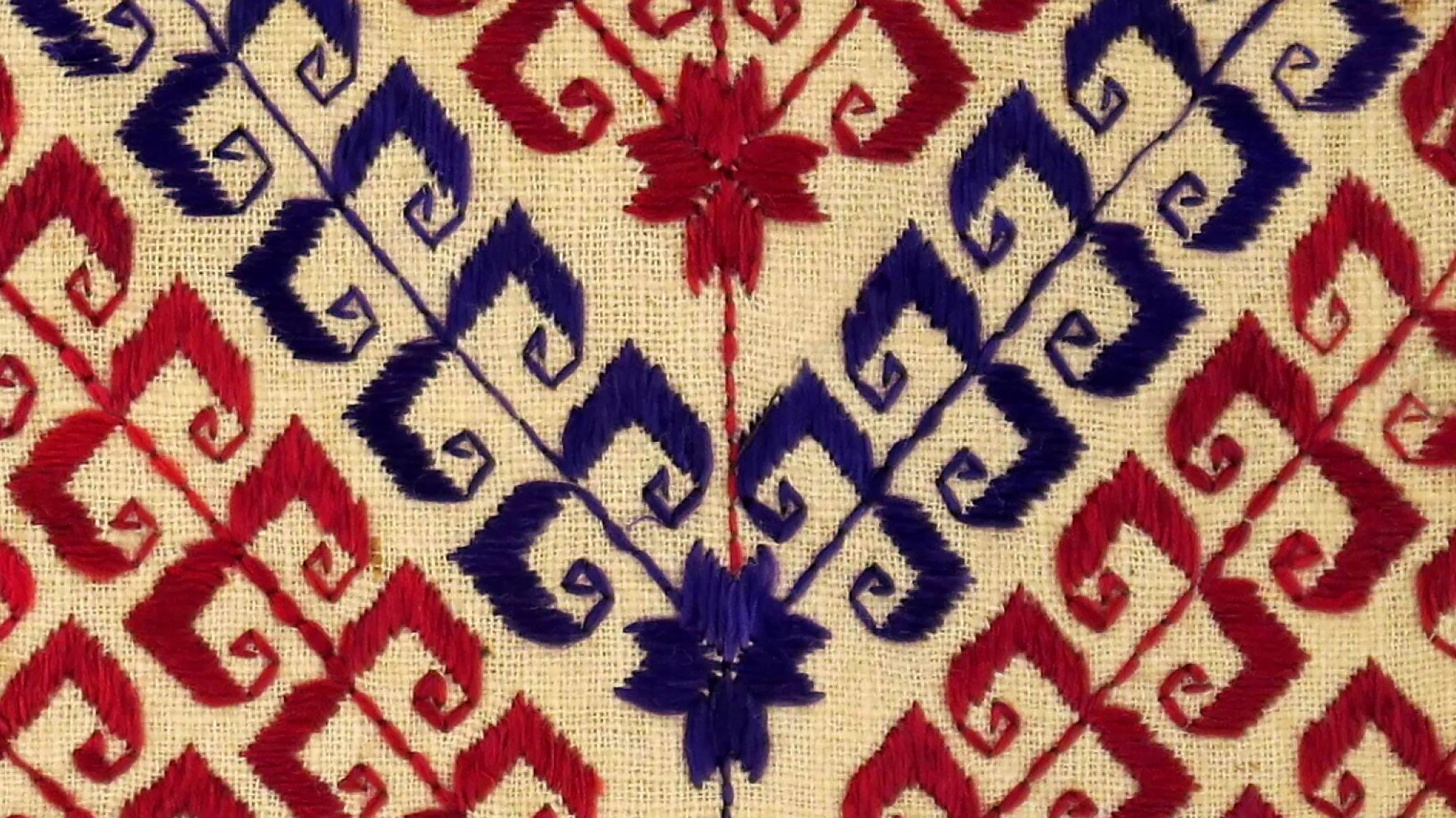 Phulkari embroidery sample