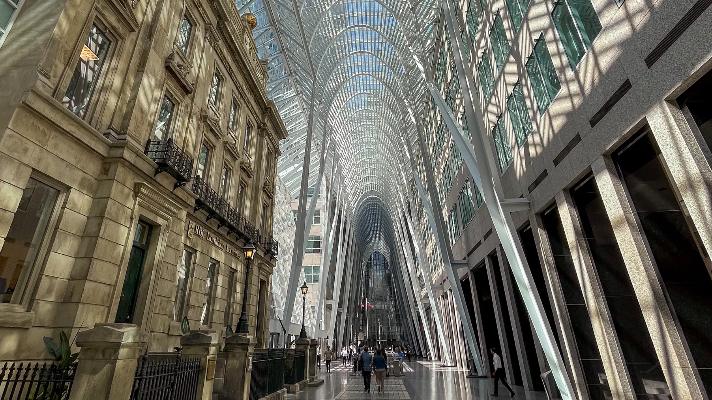 Allen Lambert Galleria, Brookfield Place, Toronto.