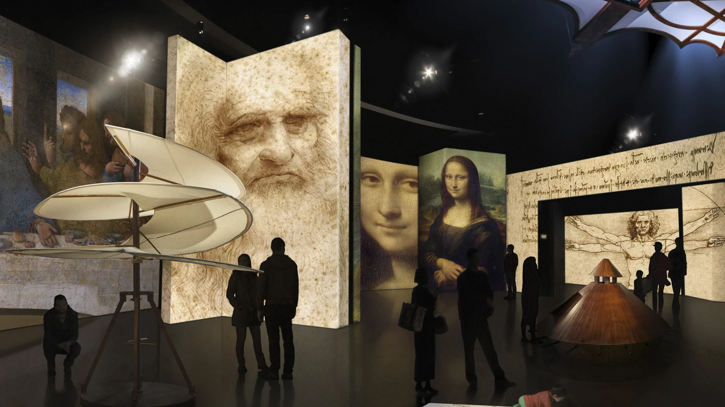 Image courtesy of THEMUSEUM. Leonardo da Vinci – 500 Years of Genius exhibition.